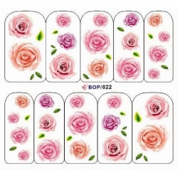 Ваденки за Нокти с Цветя BOP022
